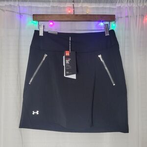 Under Armour Golf Skort Womens Size Sp Black New